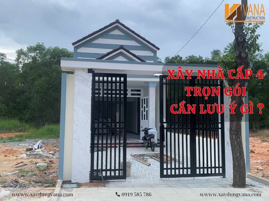 Báo Giá Dịch Vụ Xây Nhà Cấp 4 Trọn Gói, Uy Tín, Giá Tốt 2024