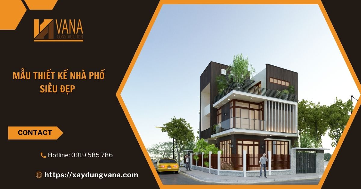 Mẫu Thiết Kế Nhà Phố đẹp, Thịnh Hành 2024