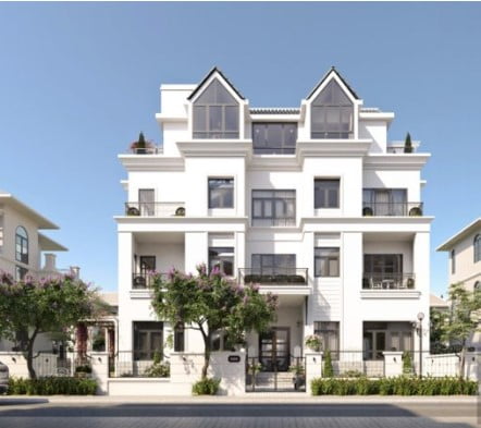 thiết kế kiến trúc nhà lô