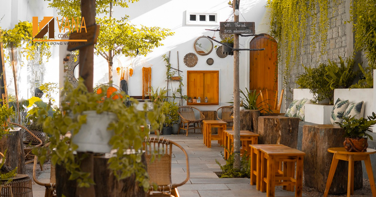 Thiết kế kiến trúc quán cafe