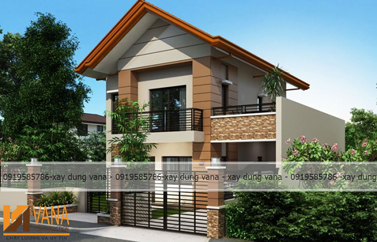 thiết kế kiến trúc biệt thự thái