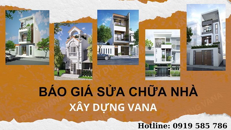 đơn giá dịch vụ sửa chữa nhà trọn gói