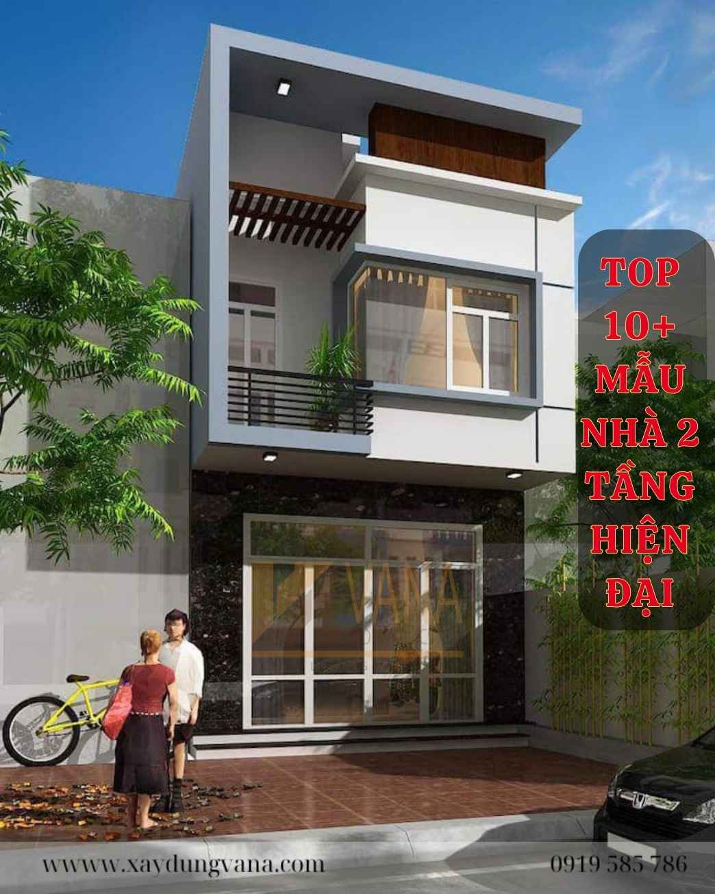 Mẫu Nhà 2 Tầng Hiện Đại :top 10+ Xu Hướng Năm 2025