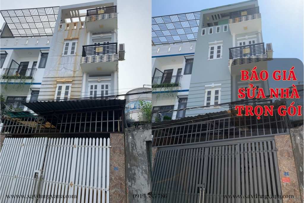 Mẫu Báo Giá Sửa Nhà Trọn Gói