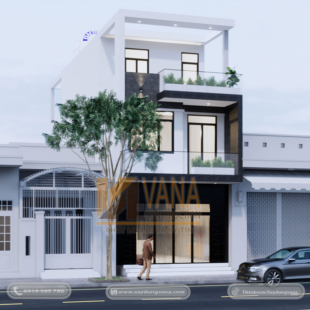 Xây Nhà Phố Trọn Gói Anh Vinh Tân Uyên Bình Dương