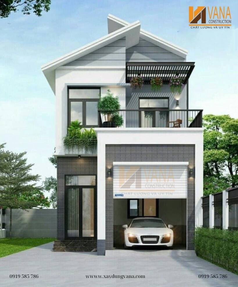 Khám Phá Mẫu Nhà Mái Lệch Độc Đáo Nhất Năm 2025