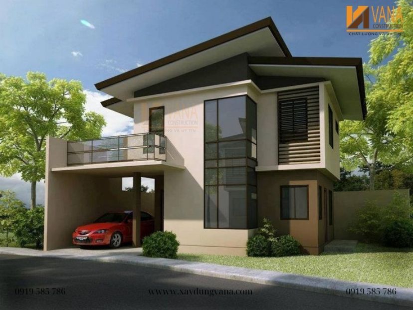 Khám Phá Mẫu Nhà Mái Lệch Độc Đáo Nhất Năm 2025