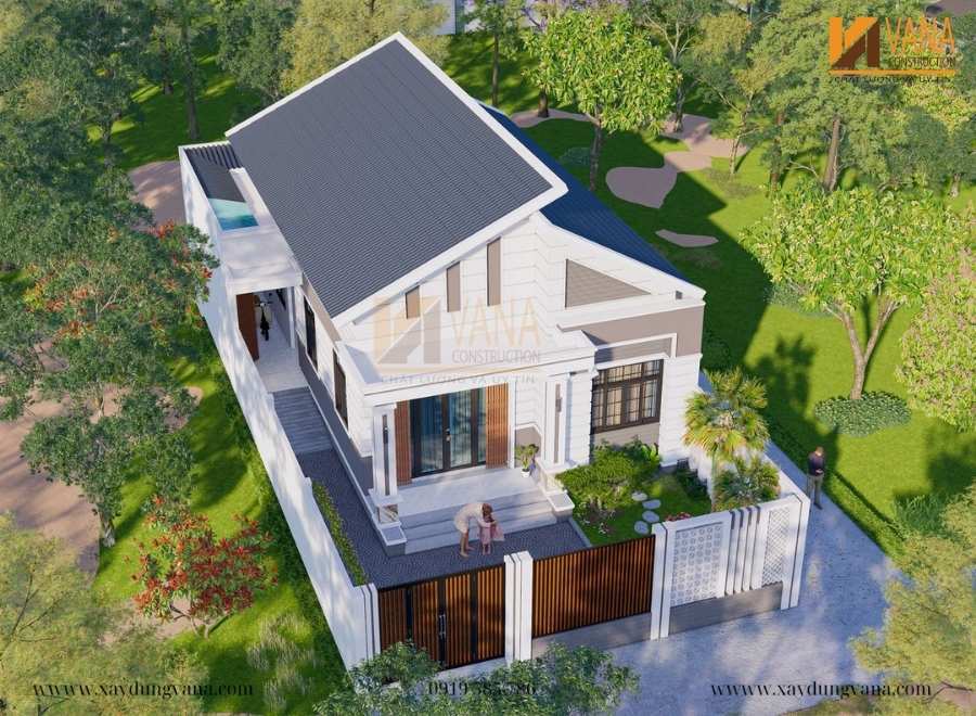 Khám Phá Mẫu Nhà Mái Lệch Độc Đáo Nhất Năm 2025