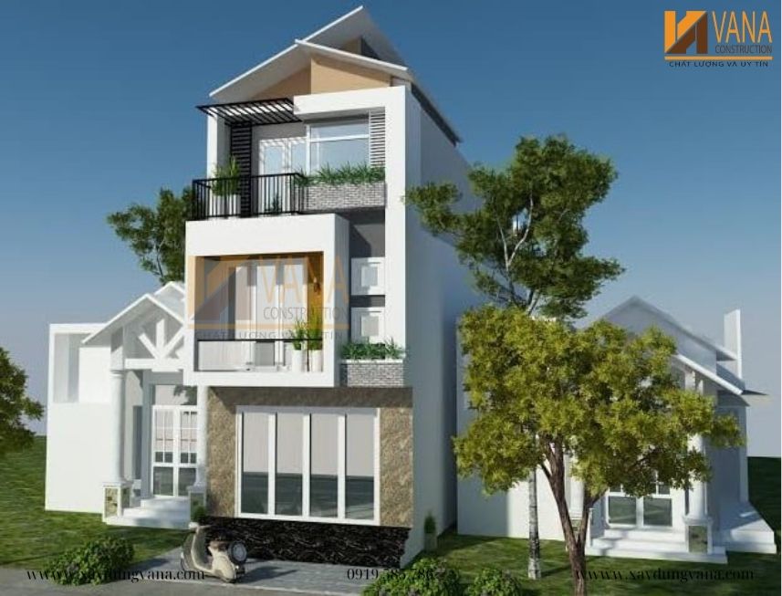 Khám Phá Mẫu Nhà Mái Lệch Độc Đáo Nhất Năm 2025