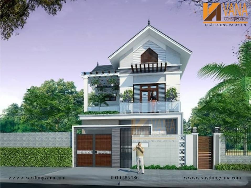 Mẫu Nhà Mái Thái 2 Tầng đẹp Nhất Hiện Nay