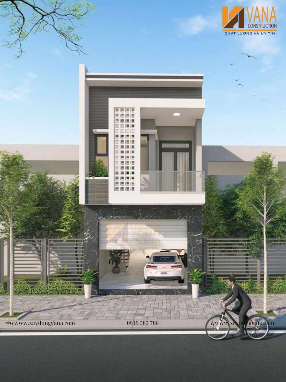 Top 10 Mẫu Nhà Mặt Tiền 6m Hiện đại